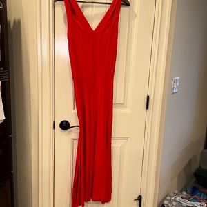 Style works red dress size medium